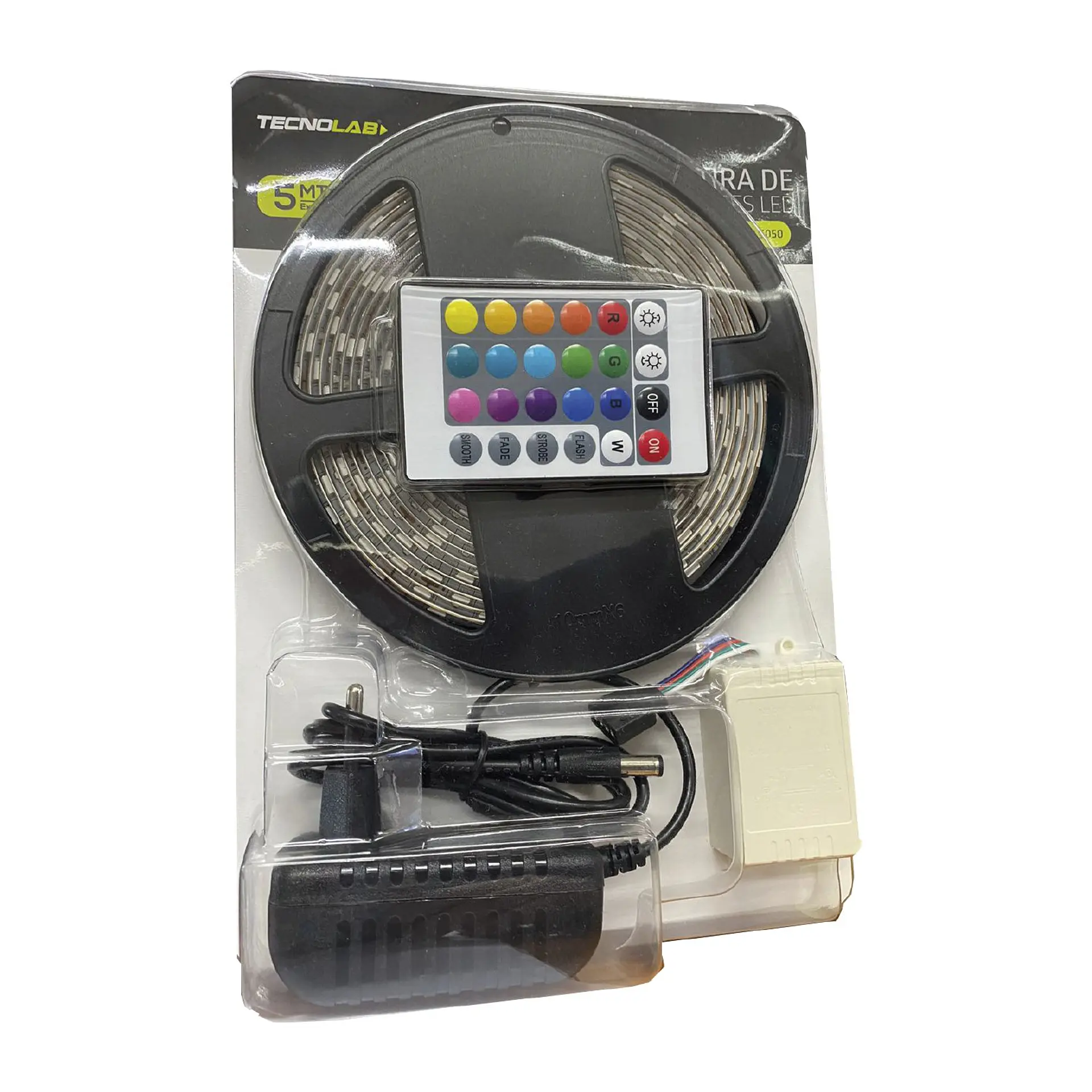 Tira LED RGB 5 m Tecnolab, referencia 03-TL123 5