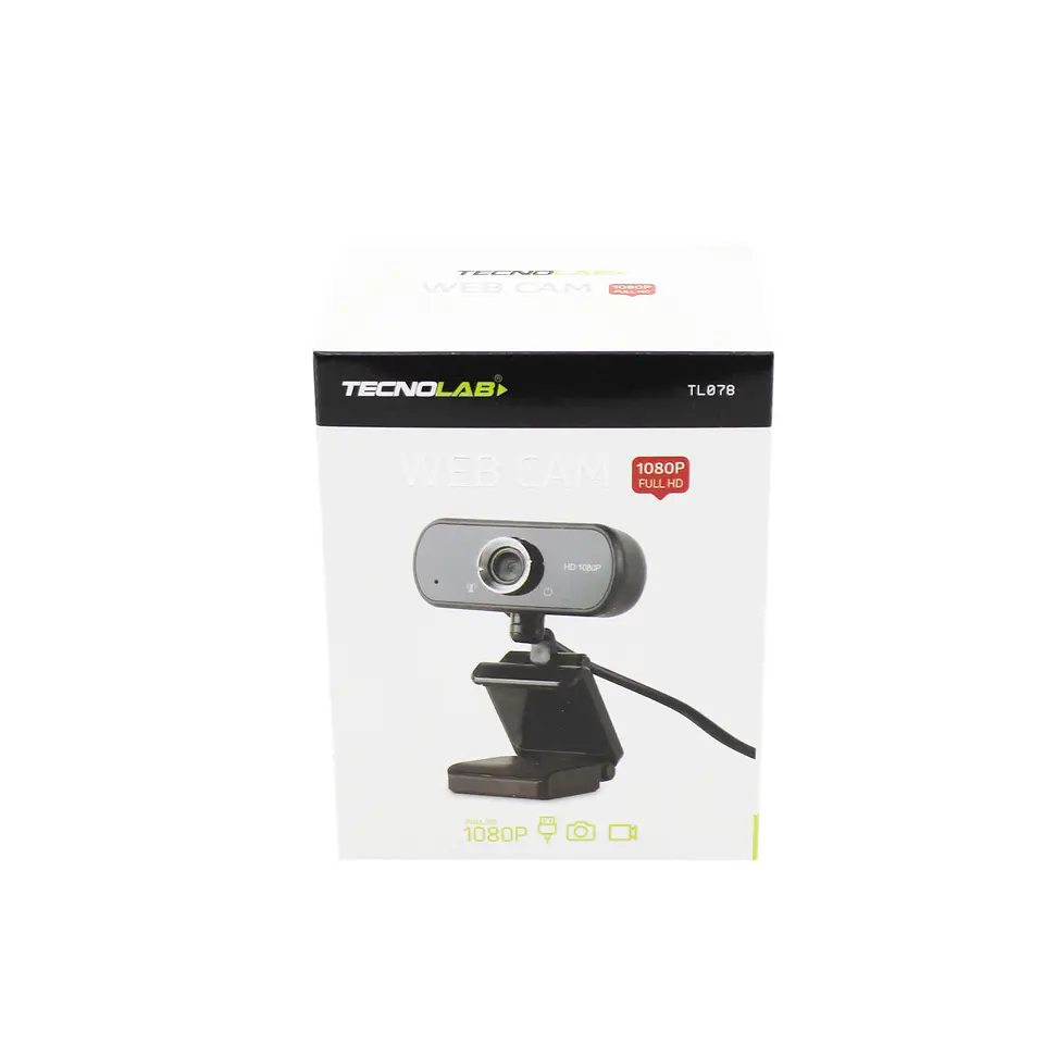 Webcam USB Full HD 1080p Tecnolab TL078 4