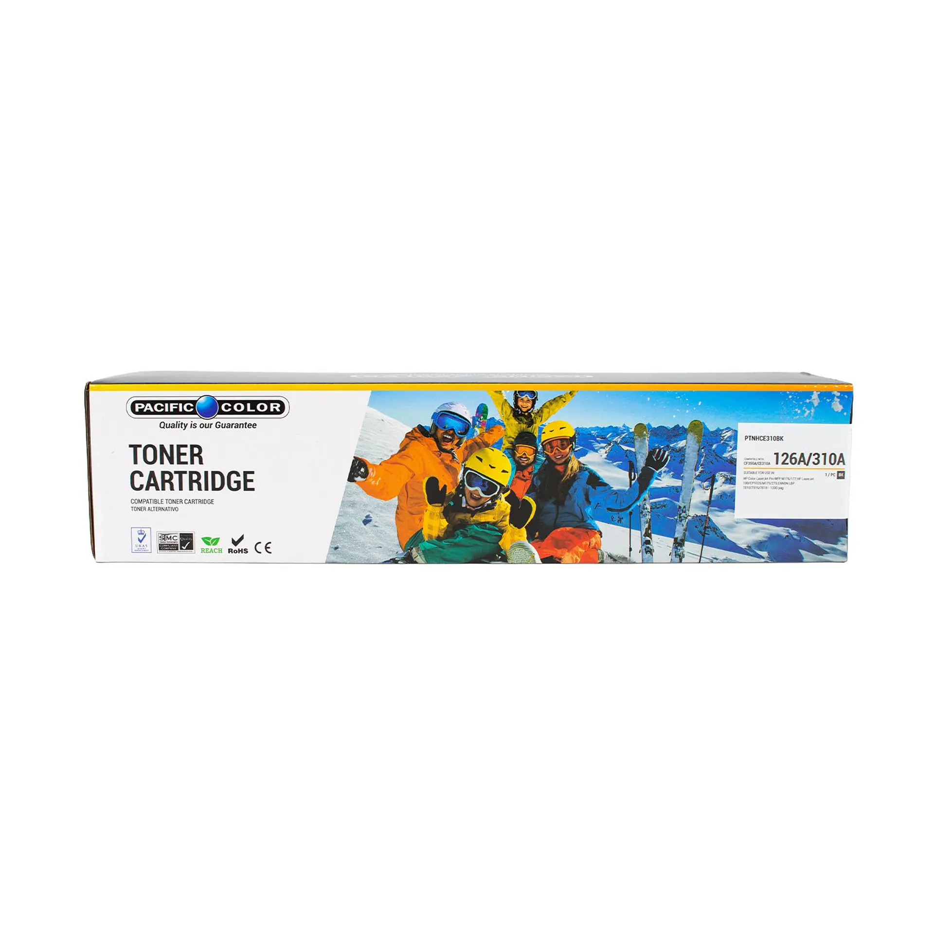 Tóner compatible Pacific Color PTNHCE310BK 1