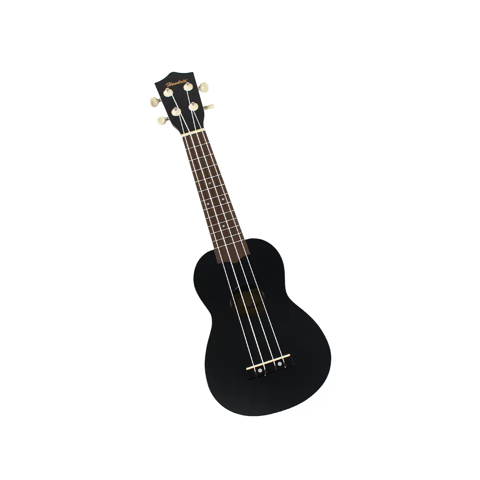 Ukelele 21″ Hendrix negro, referencia 03-HX0088BK 2