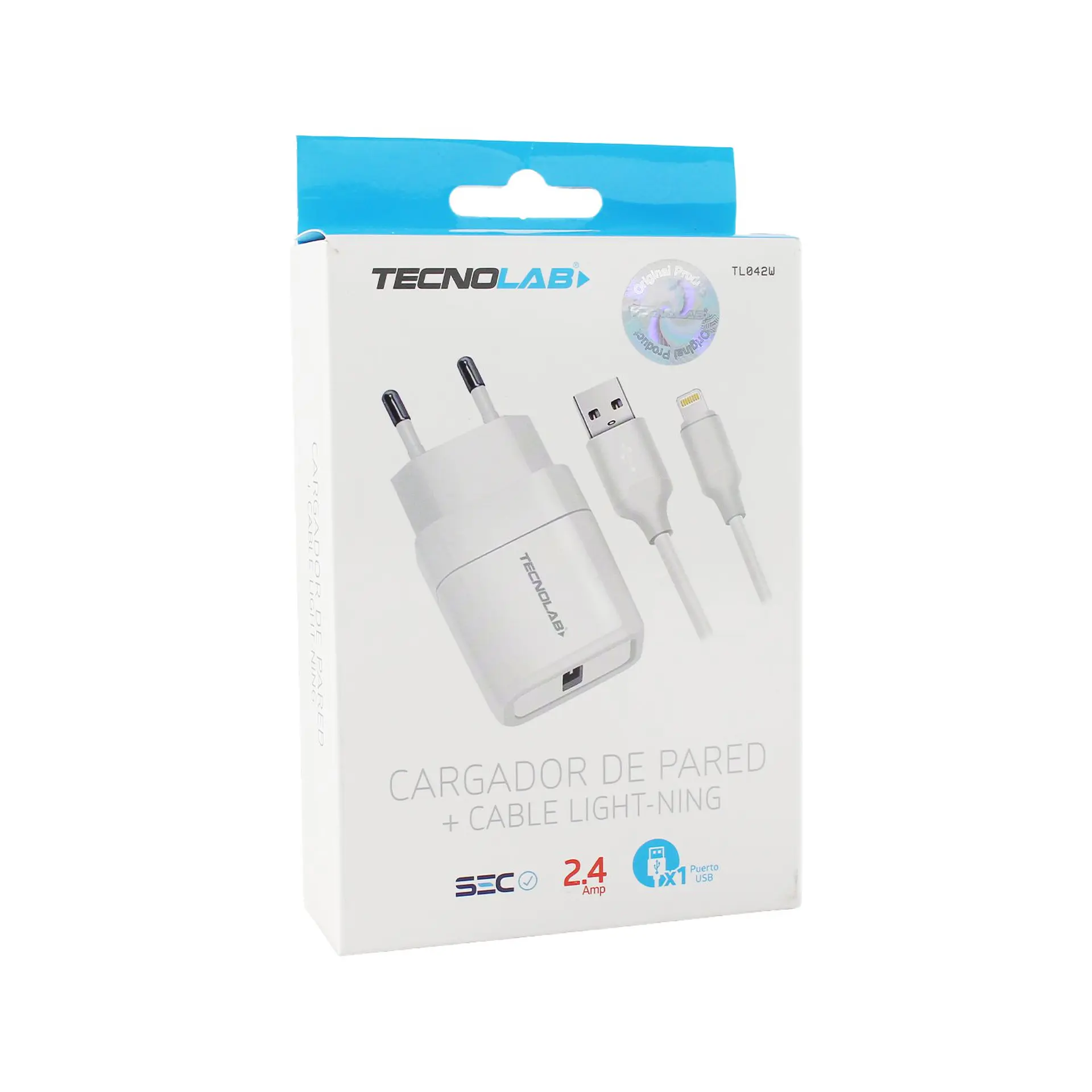 Cargador de pared USB TecnoLab TL042W 5