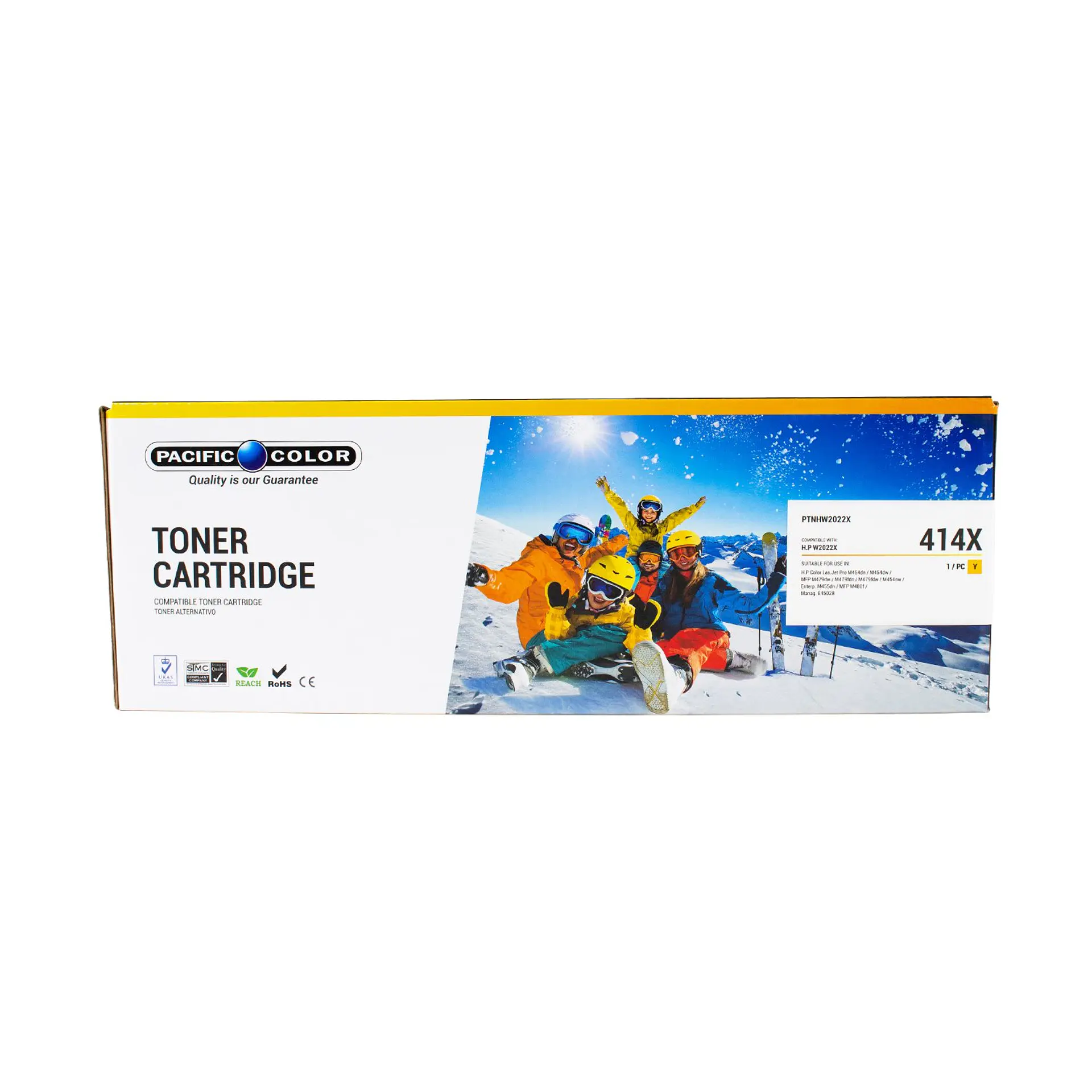 Tóner amarillo Pacific Color, referencia 02-PTNHW2022X 1