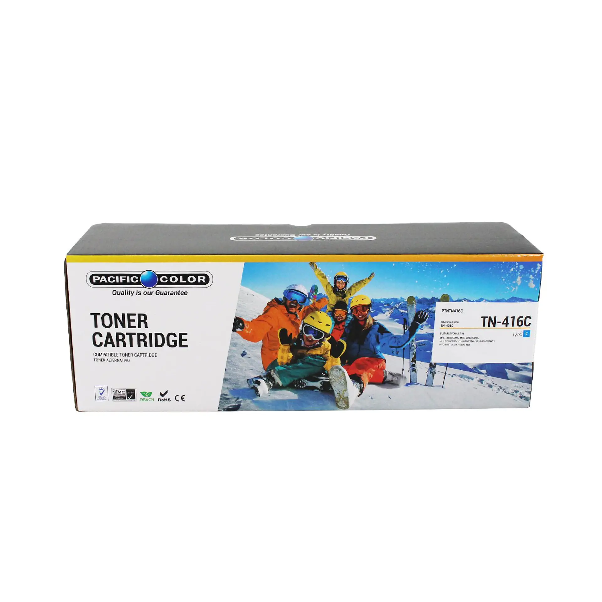 Tóner cian Pacific Color, referencia 02-PTNTN416C 1