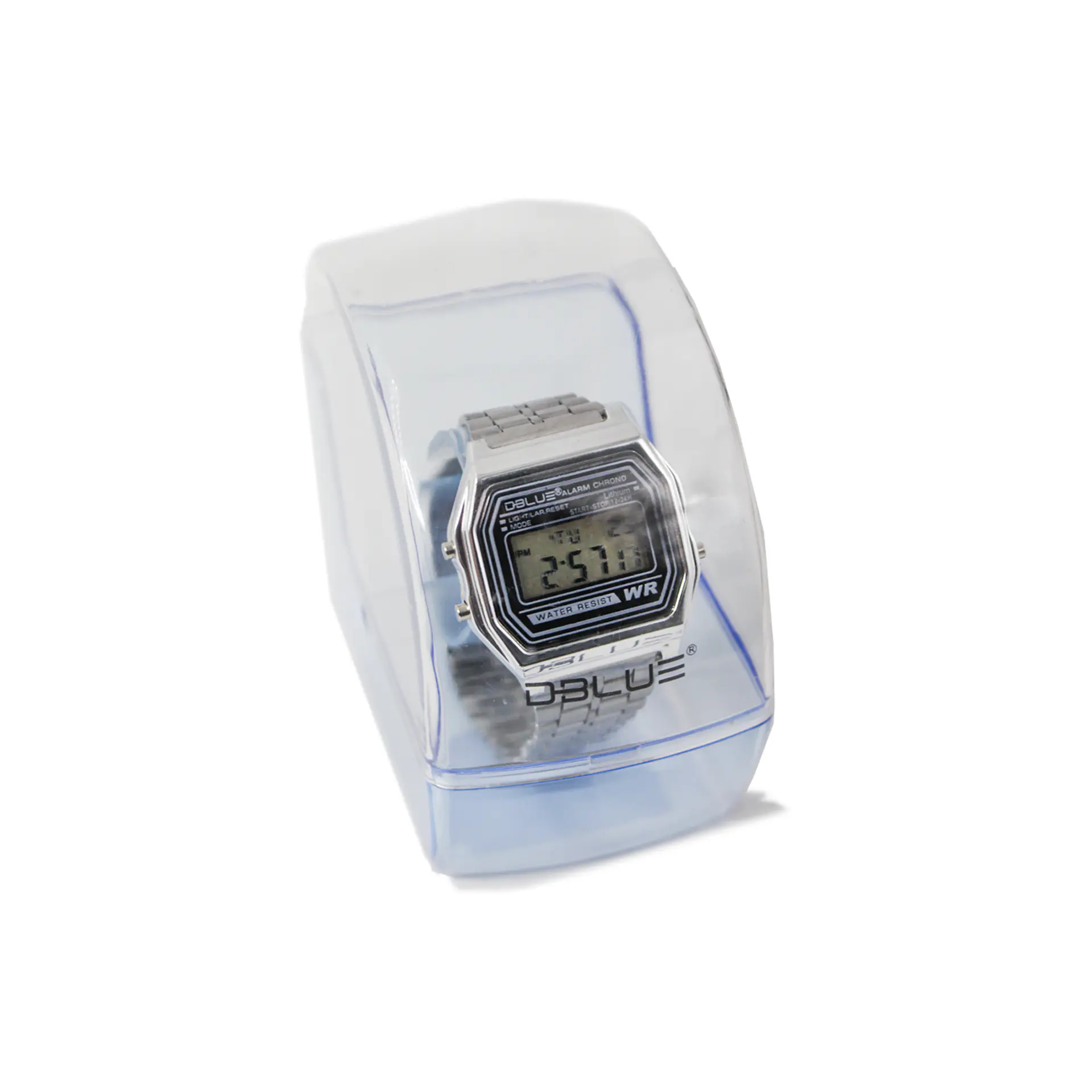 Reloj digital plateado Dblue, referencia 03-DBRGS02 3
