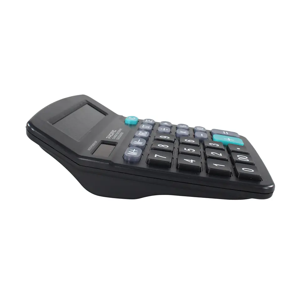 Calculadora electrónica Pacific de 12 dígitos negra 5