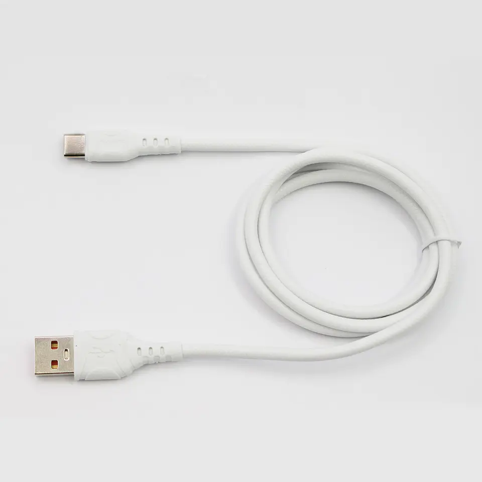 Cable Philips USB-A a USB-C blanco de 1 metro 4