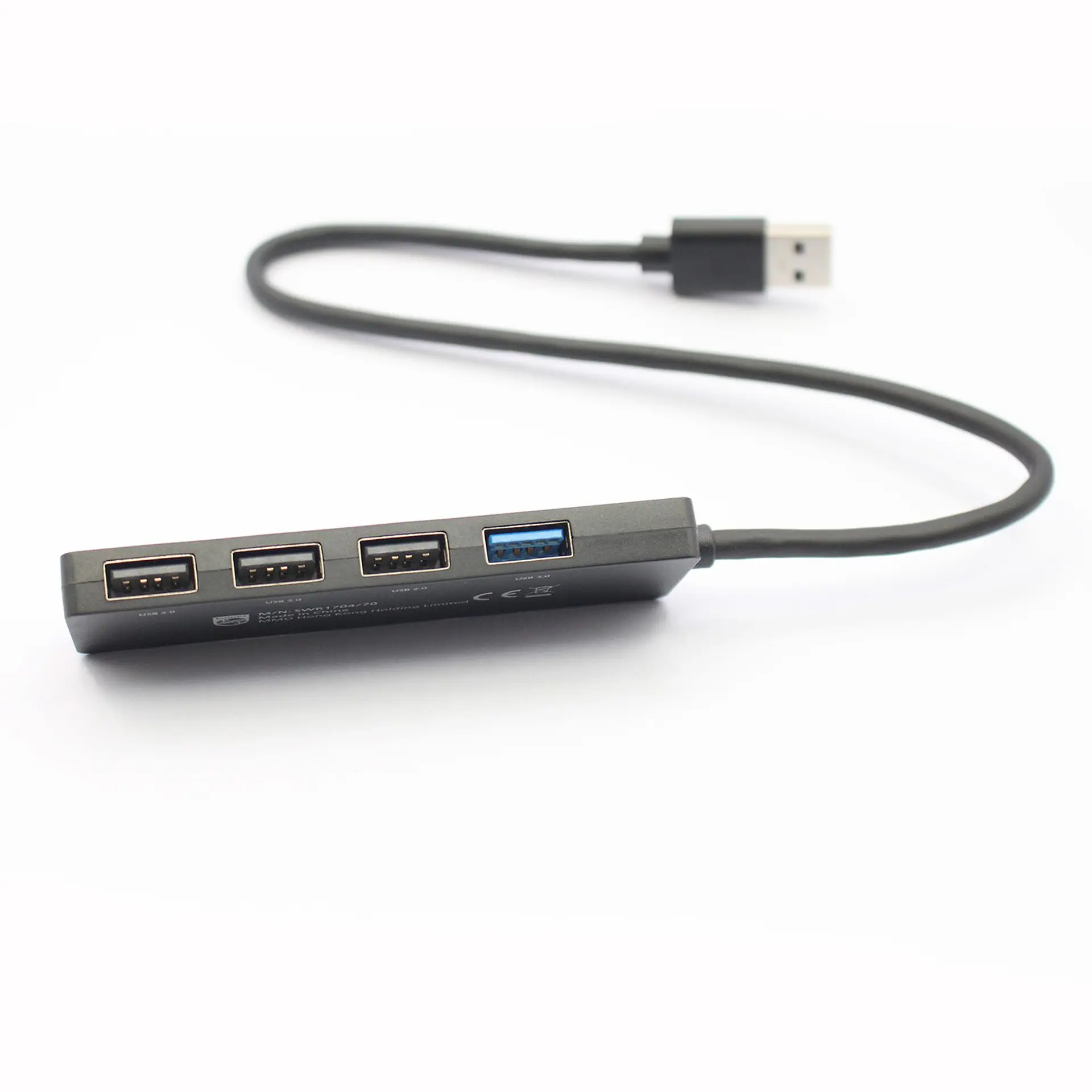 Hub Philips SWR1704/70 con 4 puertos USB-A negro 4