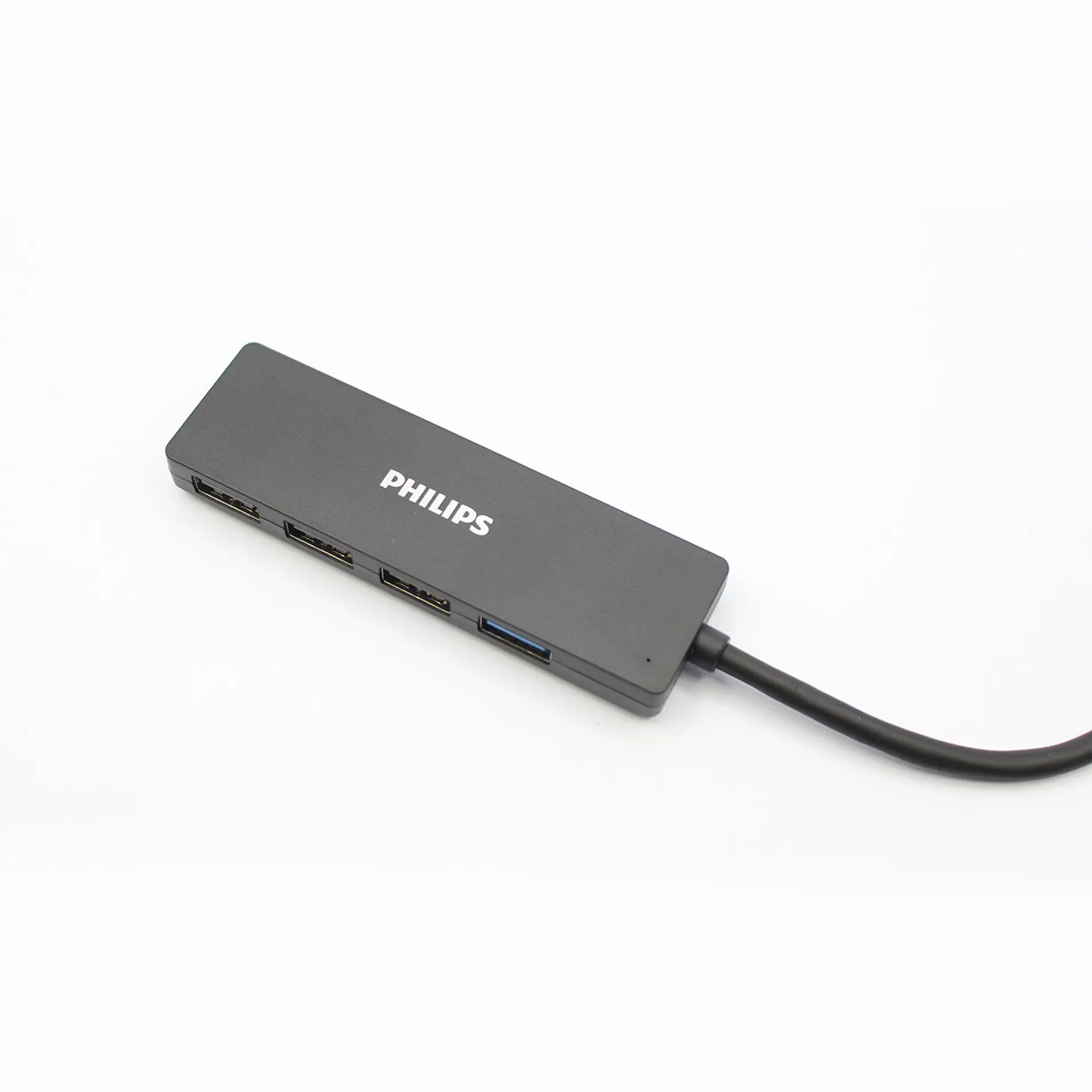 Hub Philips SWR1704/70 con 4 puertos USB-A negro 9