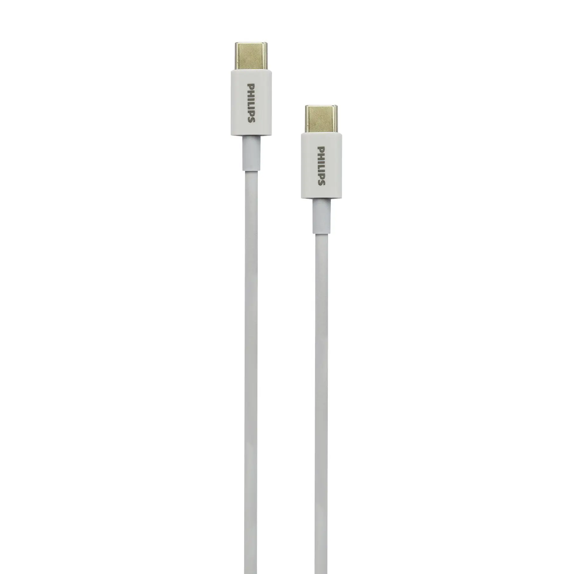 Cable USB-C a USB-C Philips DLC2041C/70 blanco 1 m 4