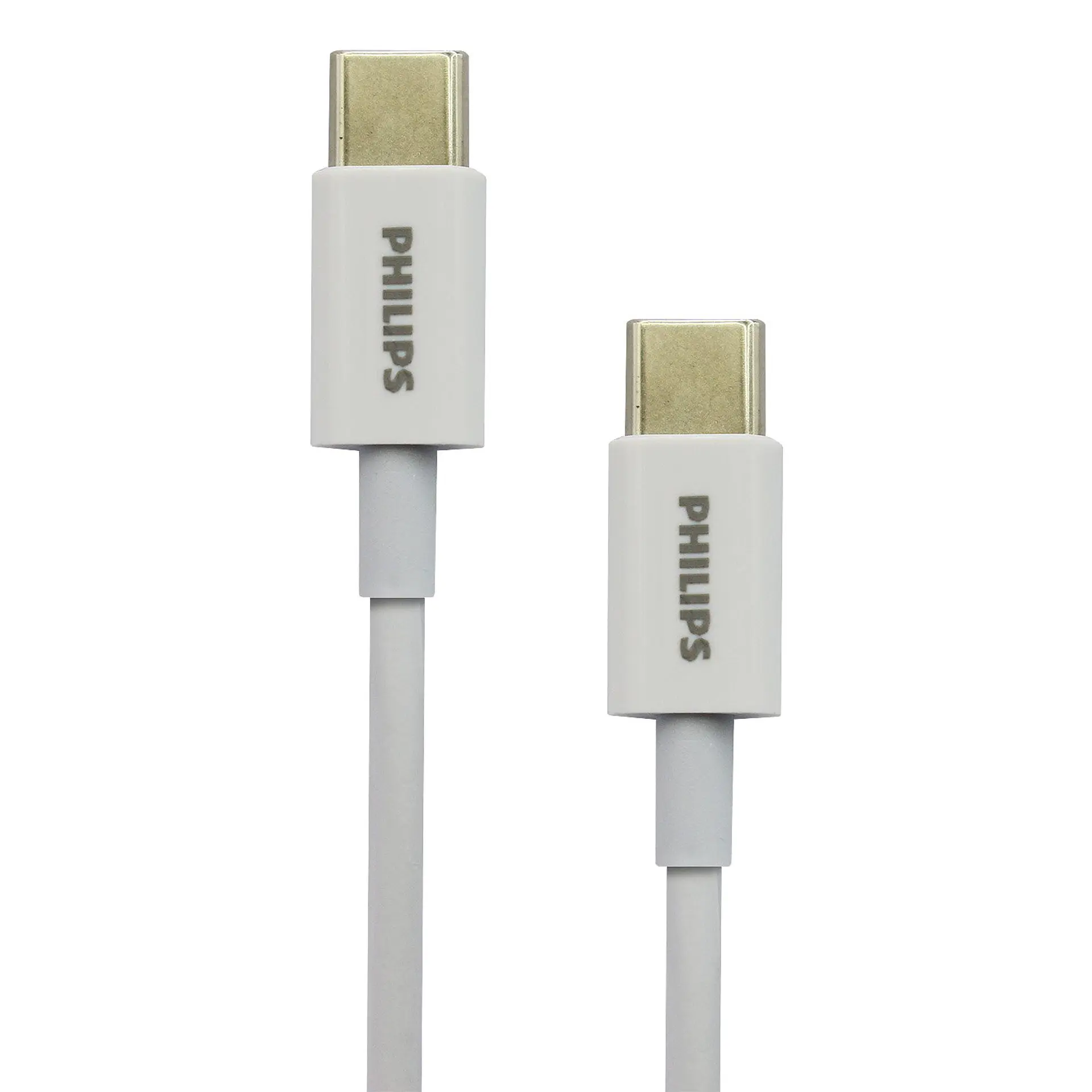 Cable USB-C a USB-C Philips DLC2041C/70 blanco 1 m 5