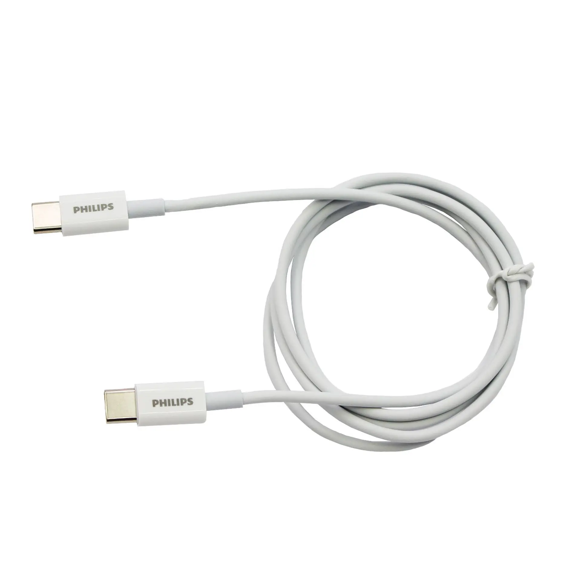 Cable USB-C a USB-C Philips DLC2041C/70 blanco 1 m 6