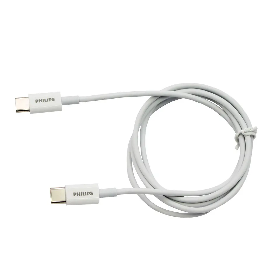Cable USB-C a USB-C Philips DLC2041C/70 blanco 1 m 6