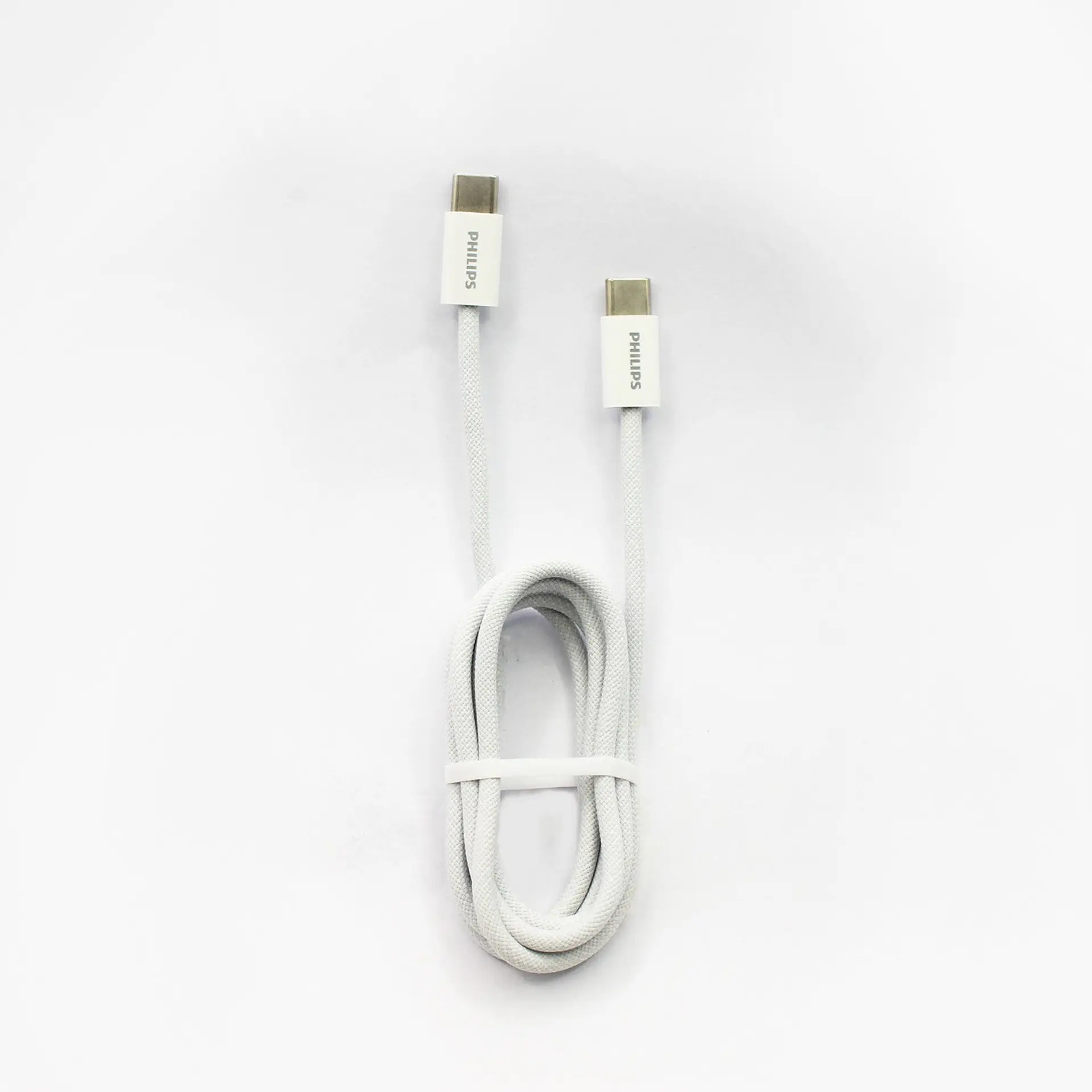 Cable USB-C a USB-C Philips DLC5051CW/70 blanco 1 m 2