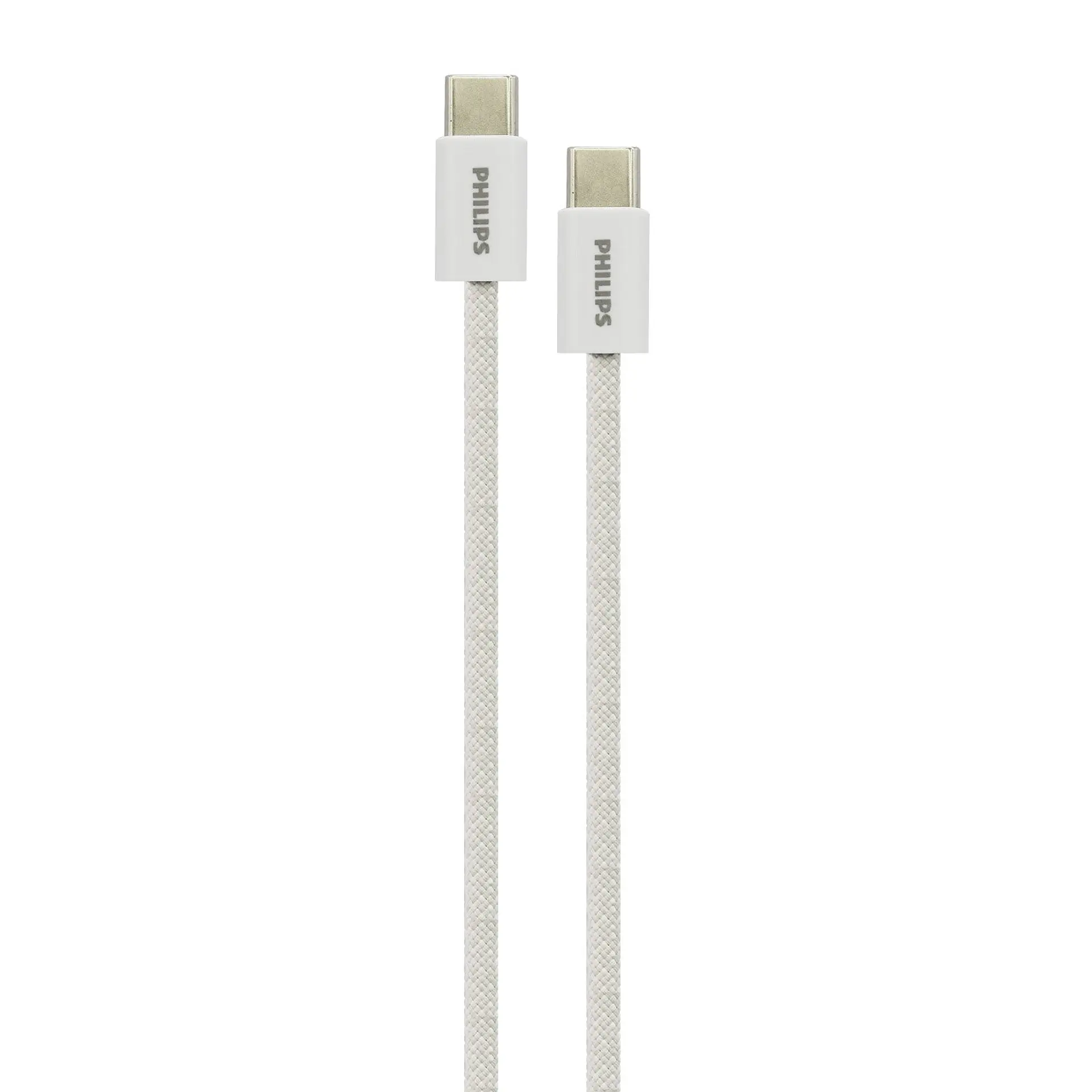 Cable USB-C a USB-C Philips DLC5051CW/70 blanco 1 m 5