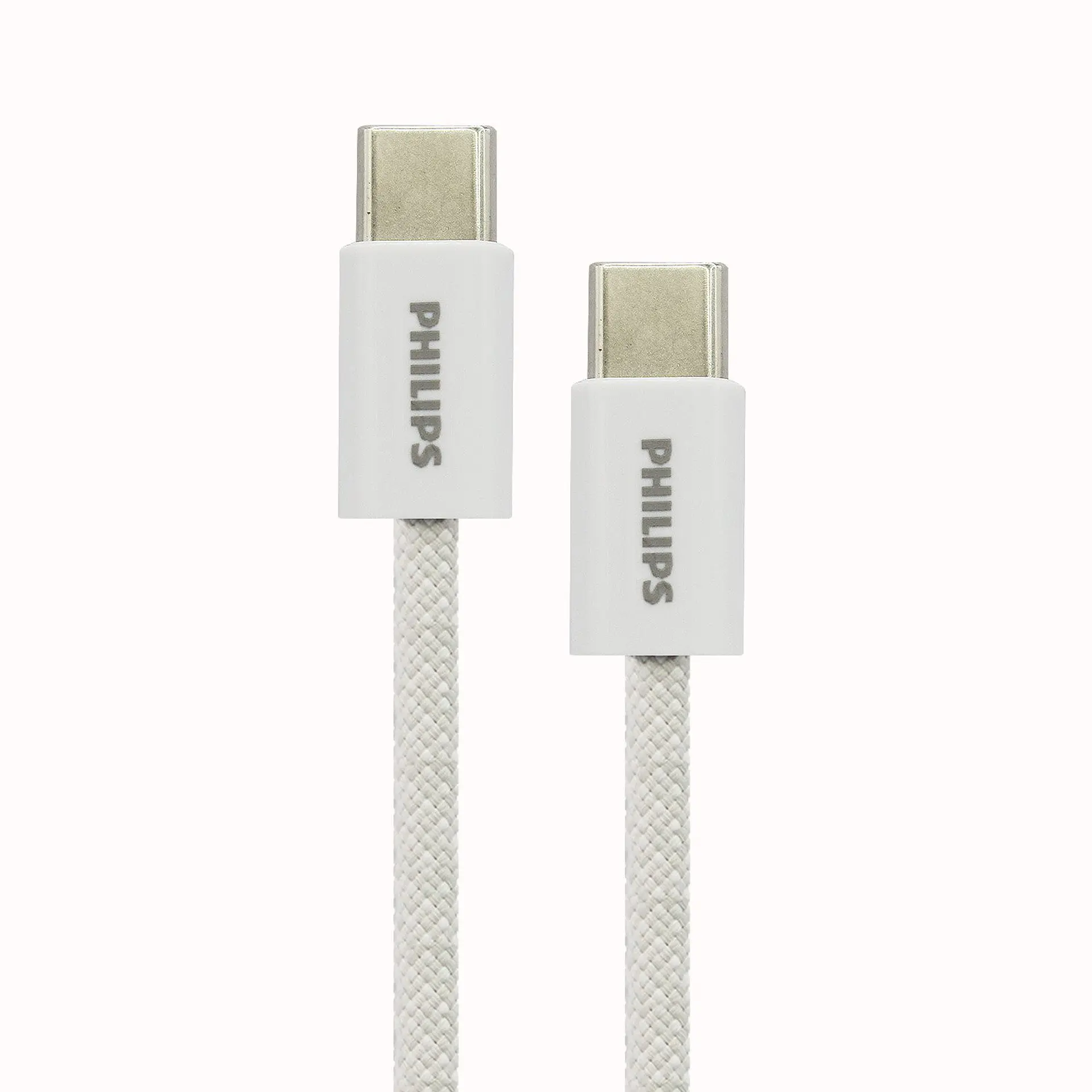 Cable USB-C a USB-C Philips DLC5051CW/70 blanco 1 m 6