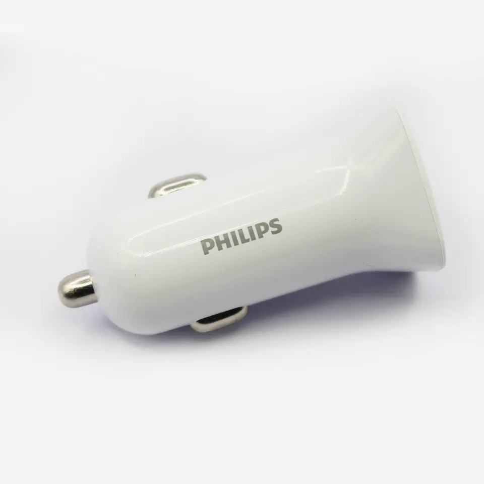Cargador auto Philips DLP3522NW/70 blanco 2 USB-A 7