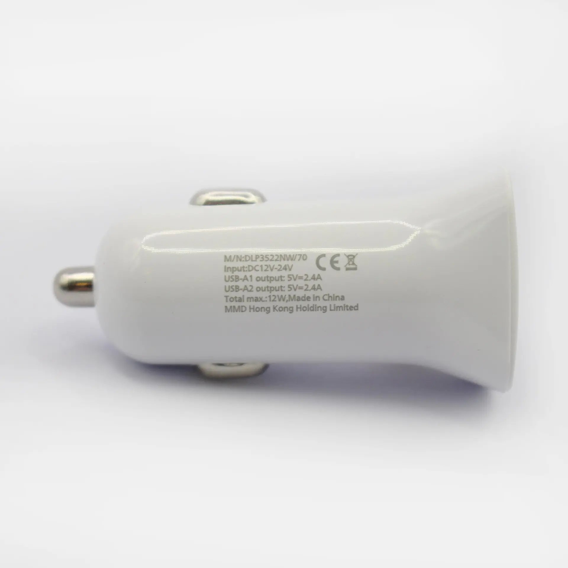 Cargador auto Philips DLP3522NW/70 blanco 2 USB-A 9