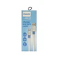 Cable Philips USB-A a USB-C 1 m DLC2342A/70 - Miniatura 1