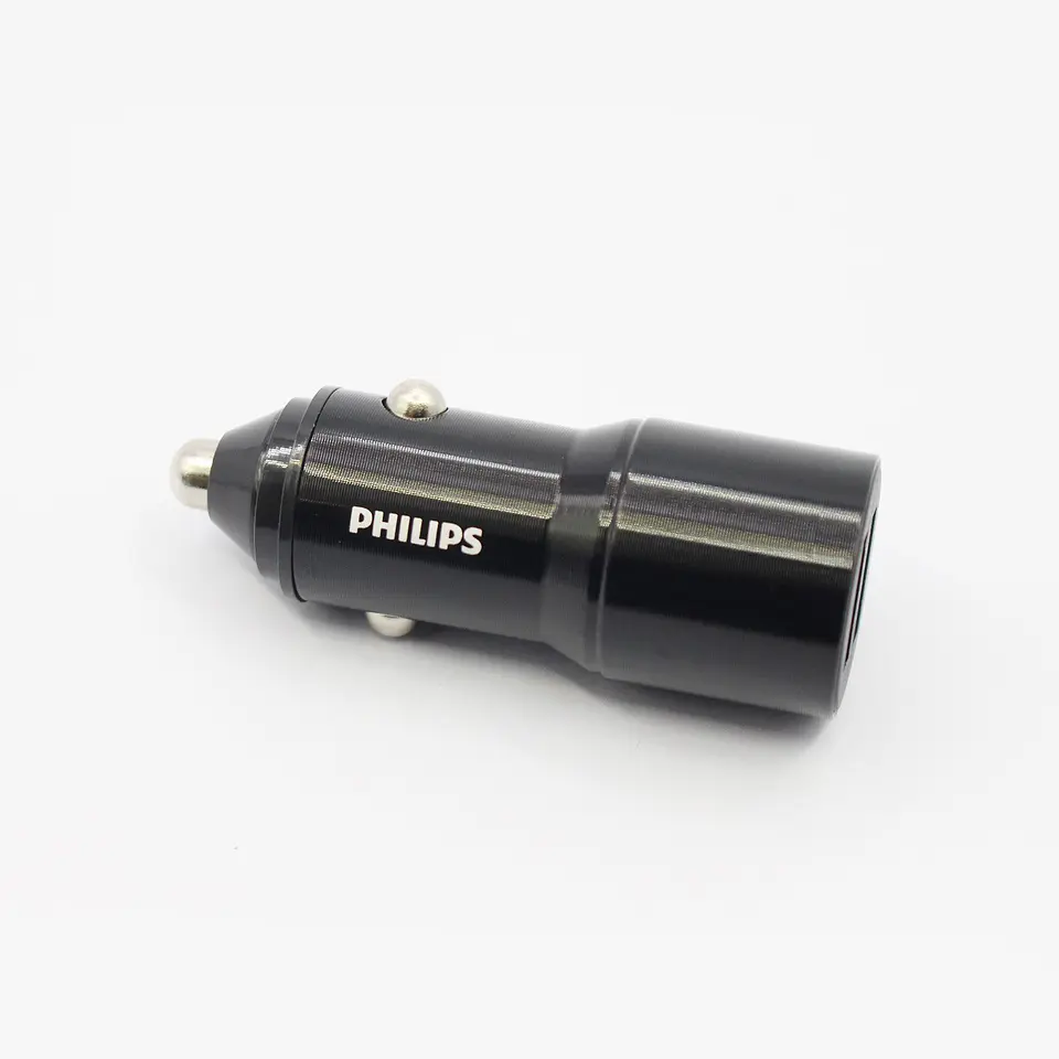 Cargador auto Philips 12 W 2 USB-A DLP3521NB/70 11