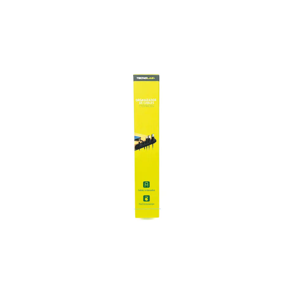 Organizador cables Tecnolab, 7 ranuras, ref. TL149 4