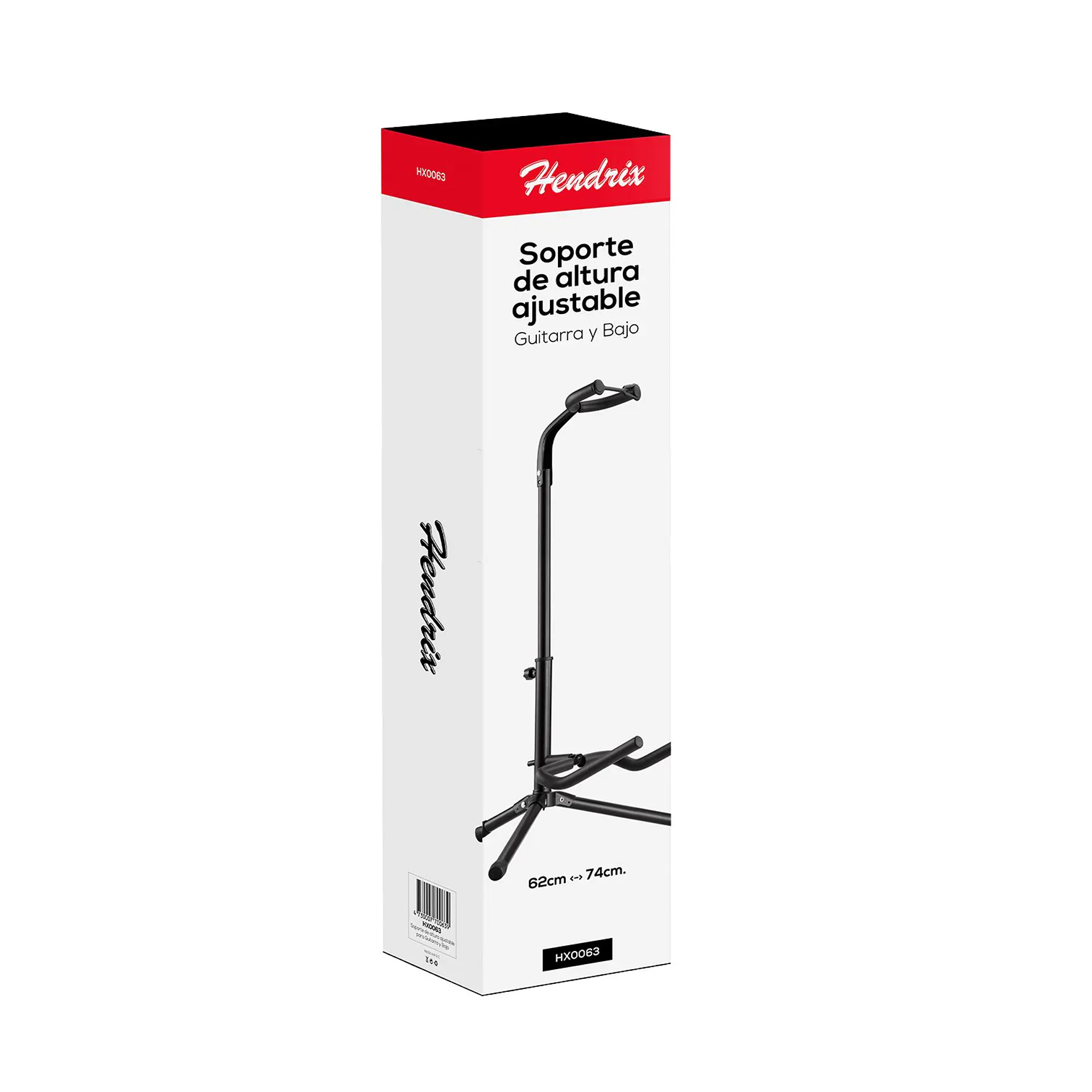 Soporte Hendrix HX0063 ajustable para guitarra y bajo 2