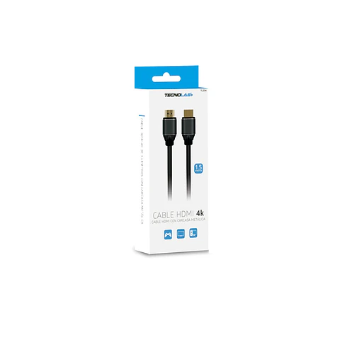 Cable HDMI Tecnolab TL334 macho a macho, 1.5 m