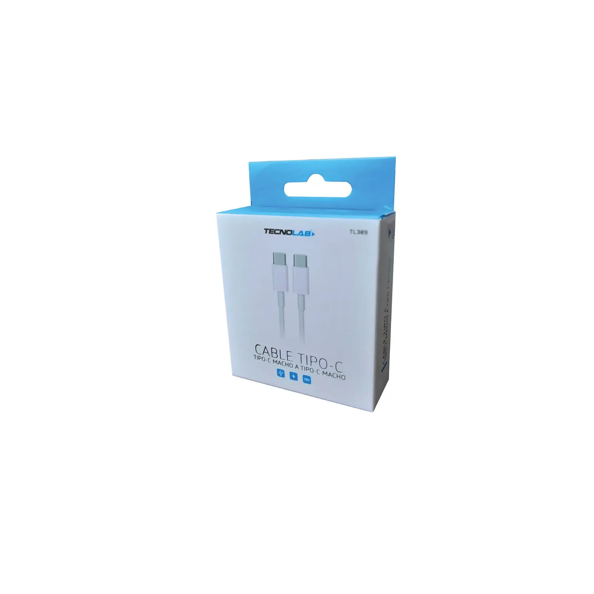 Cable USB-C Tecnolab TL309 macho a macho, aprox. 1 m 2