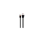 Cable Tecnolab TL316 USB-A a USB-C, 1 m, negro - Miniatura 2