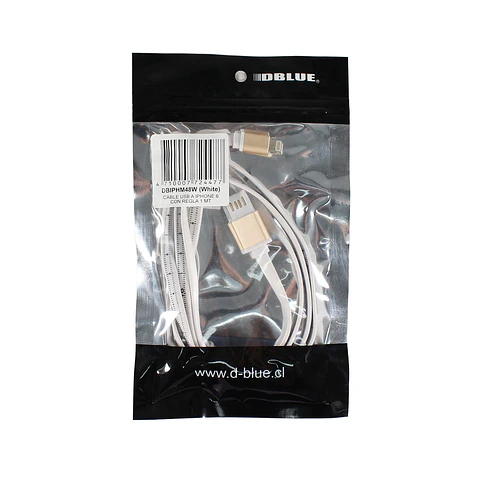 Cable Dblue DBIPHM48W USB-A a Lightning, aprox. 1 m
