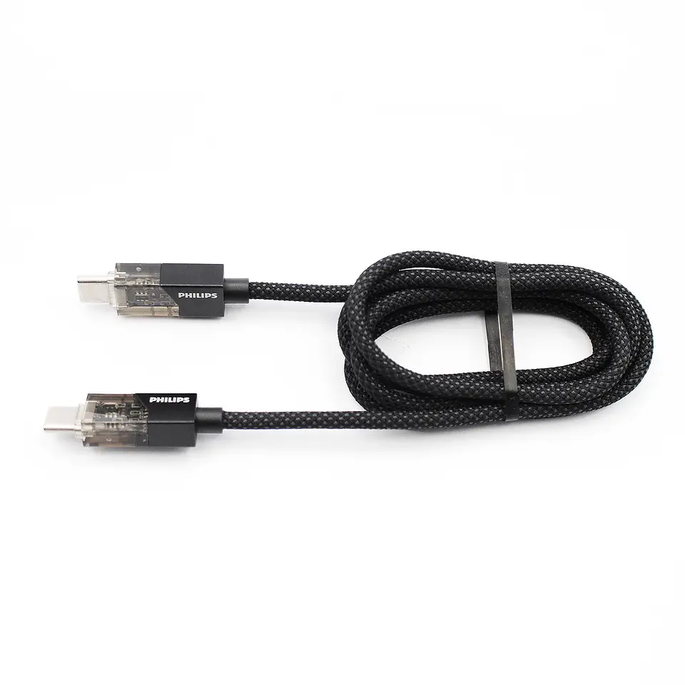 Cable Philips DLC5031CB/70 USB-C a USB-C, 1 m 1