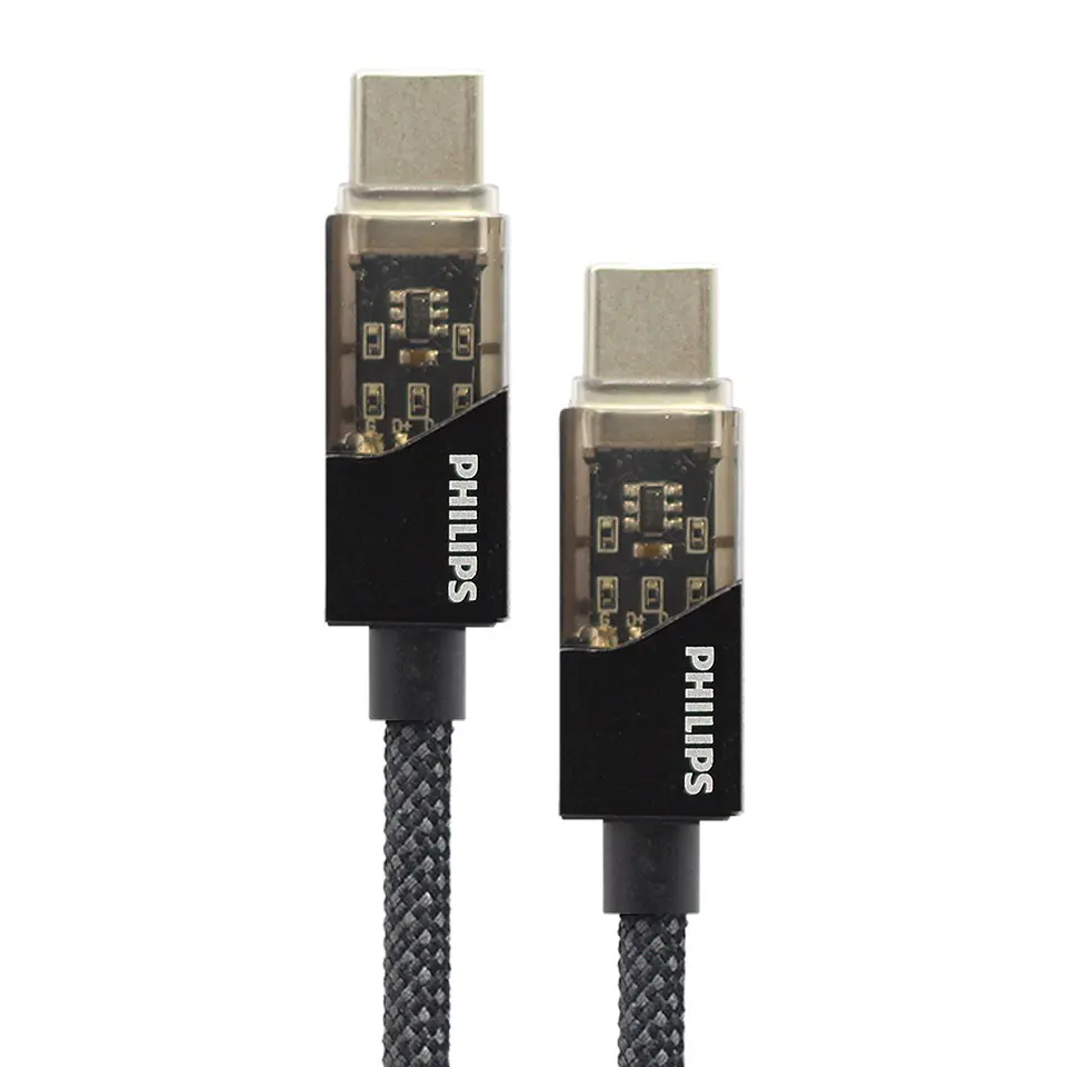 Cable Philips DLC5031CB/70 USB-C a USB-C, 1 m 6