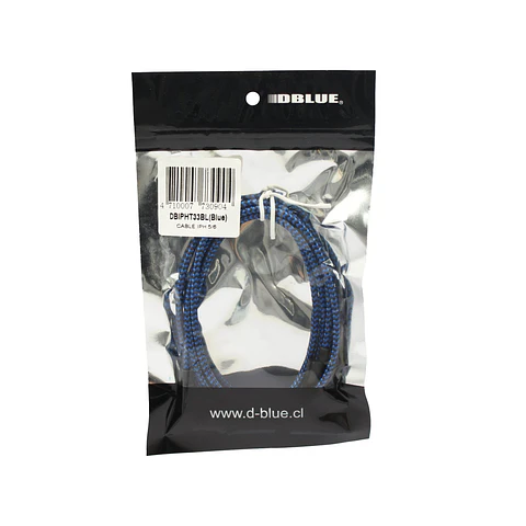 Cable Dblue DBIPHT33BL USB-A a Lightning, azul
