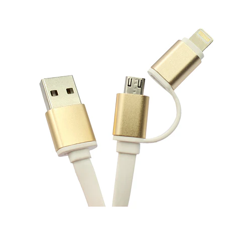 Cable Dblue DBCU2X1 Micro USB con adaptador Lightning