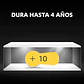 Pack 6 pilas Duracell Auditivas Numero 10 Por Mayor a Pedido - Miniatura 3
