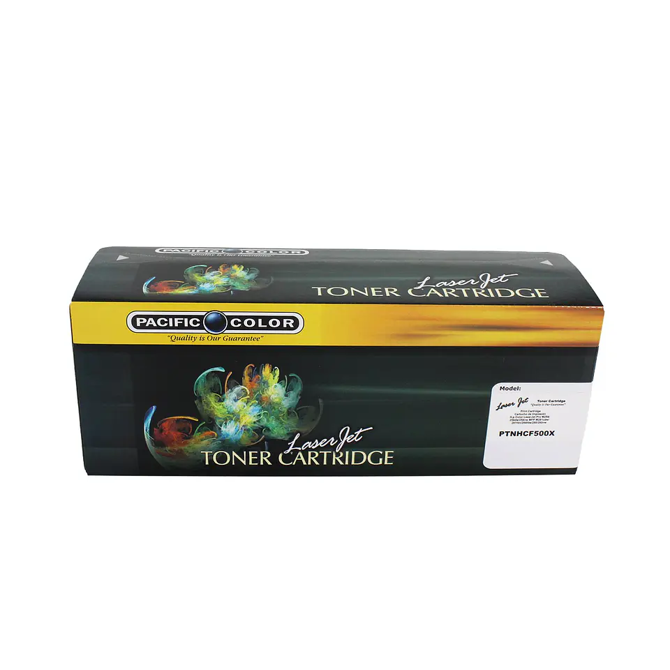 Tóner Pacific Color PTNHCF500XBK Negro Compatible HP 1