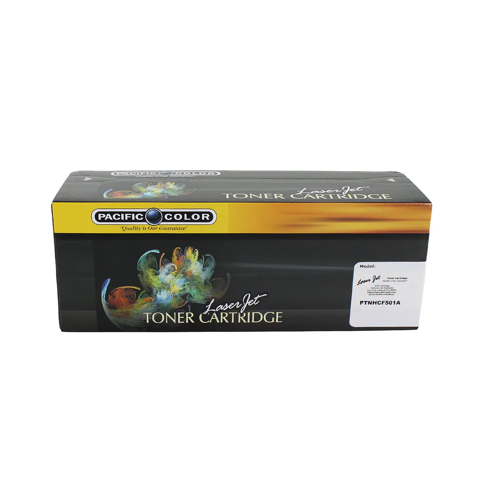 Tóner Pacific Color PTNHCF501AC Cian Compatible HP 1