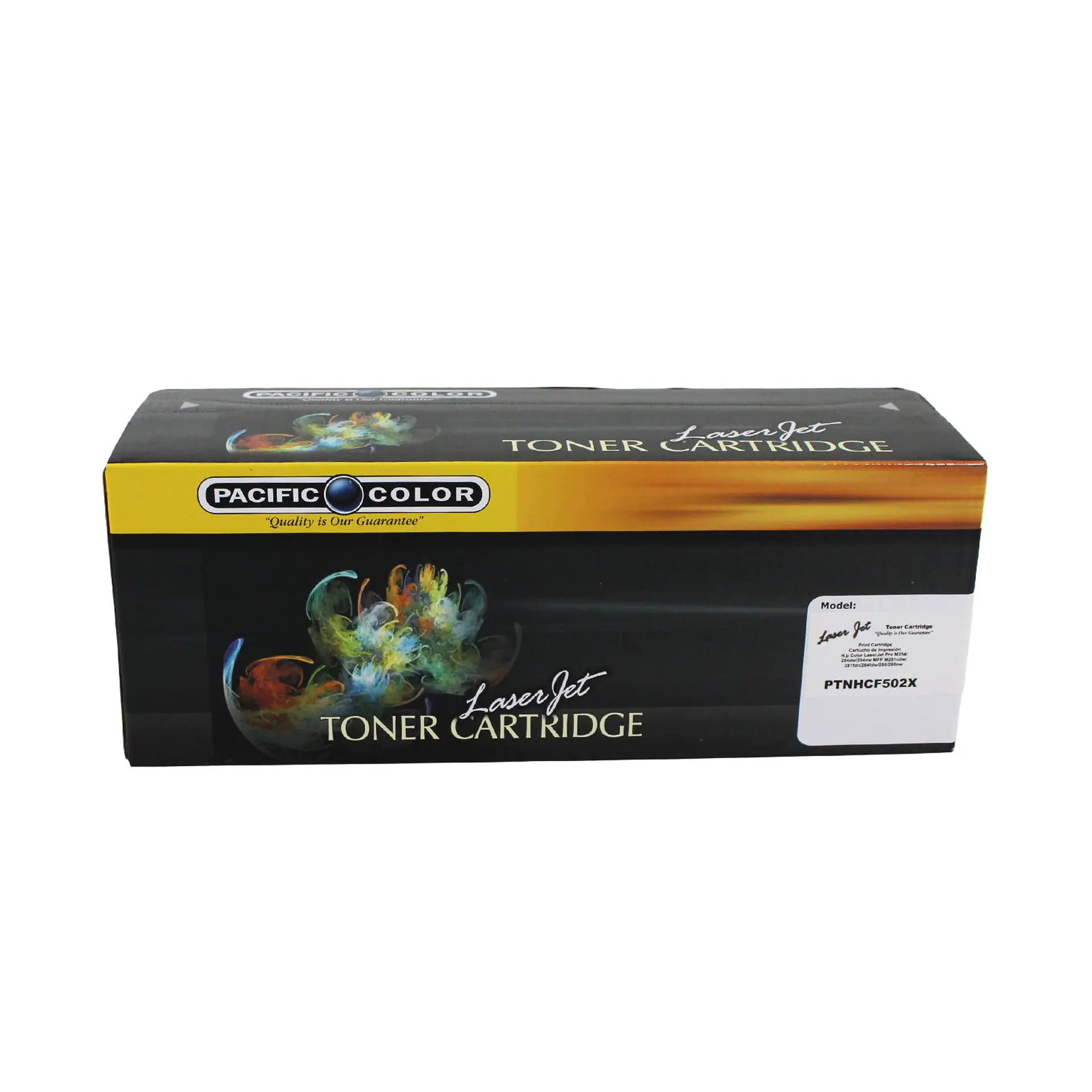 Tóner Pacific Color PTNHCF502XY Amarillo Compatible HP 1
