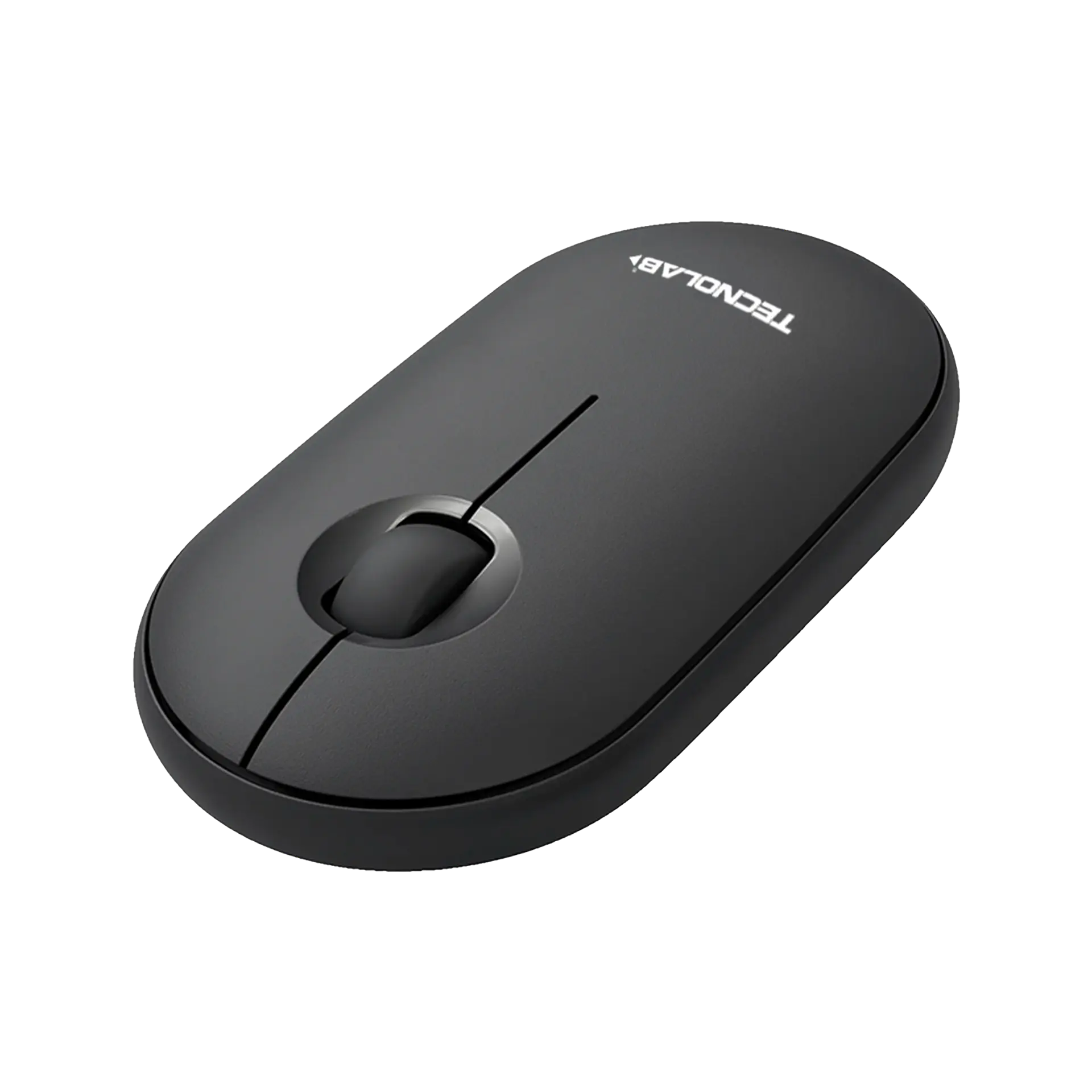 Mouse Silencioso Tecnolab Bluetooth y 2.4 GHz Negro 4