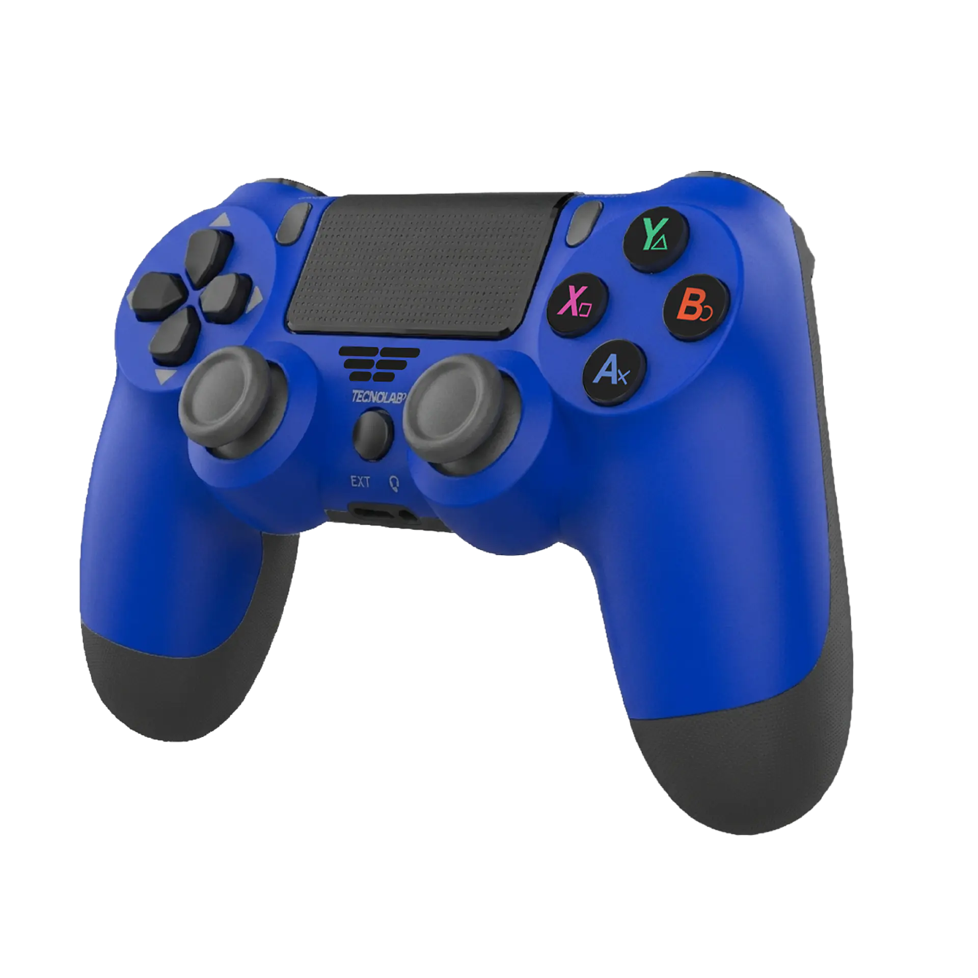 Joypad Tecnolab D-Shock para PS4 y PC Azul 2