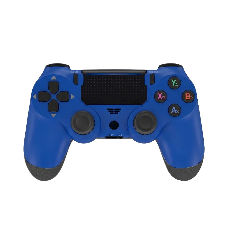 Joypad Tecnolab D-Shock para PS4 y PC Azul 3