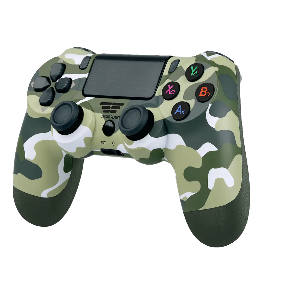 Joypad Tecnolab D-Shock para PS4 y PC Mimetizado 2