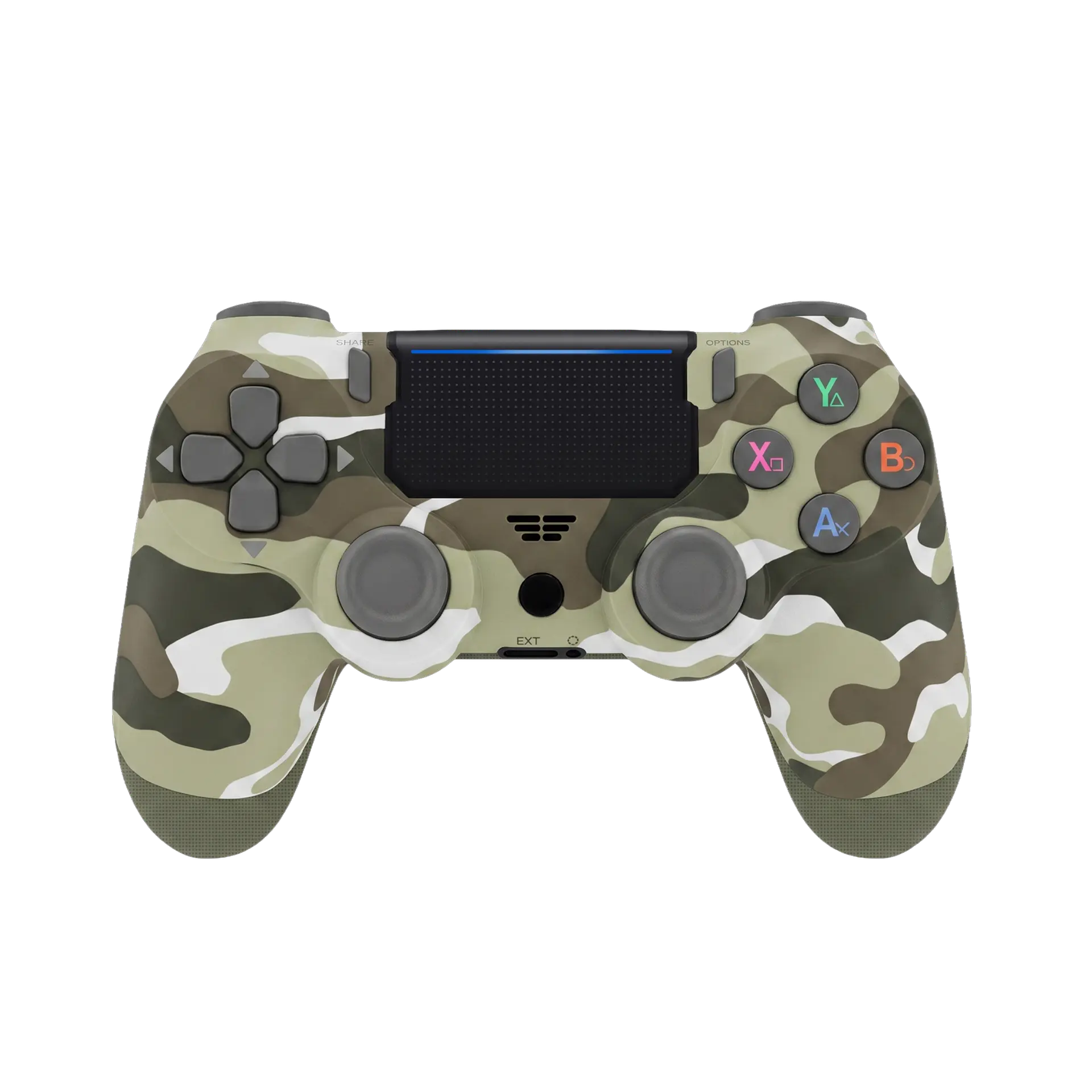 Joypad Tecnolab D-Shock para PS4 y PC Mimetizado 3
