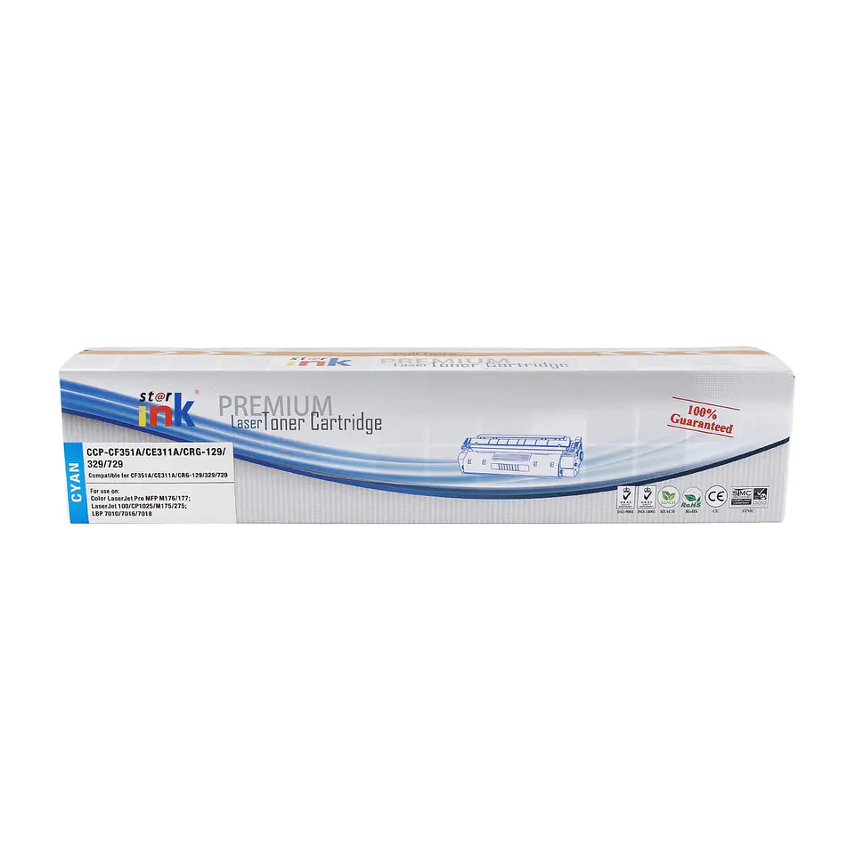 Tóner Starink CF351A CE311A Cian Compatible HP y Canon 1