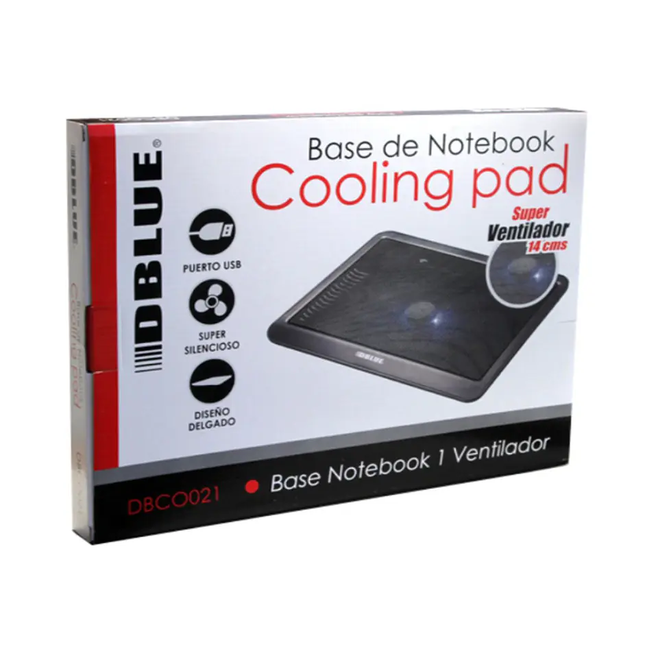 Base de Refrigeración DBlue DBCO021 para Notebook 2