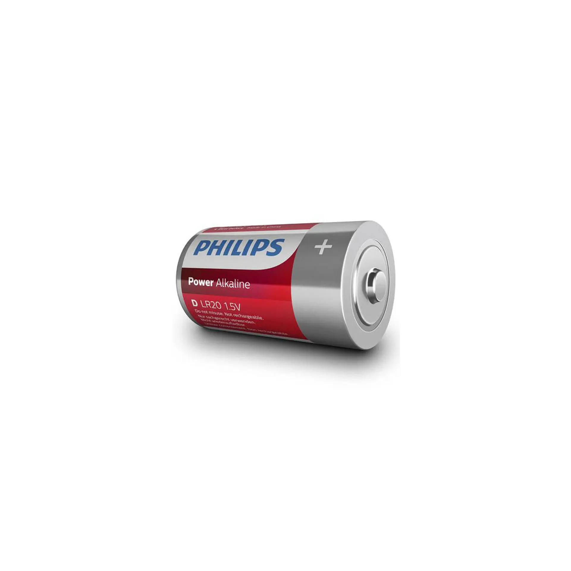 Pilas Alcalinas Philips D LR20 1,5 V 2 Unidades 3