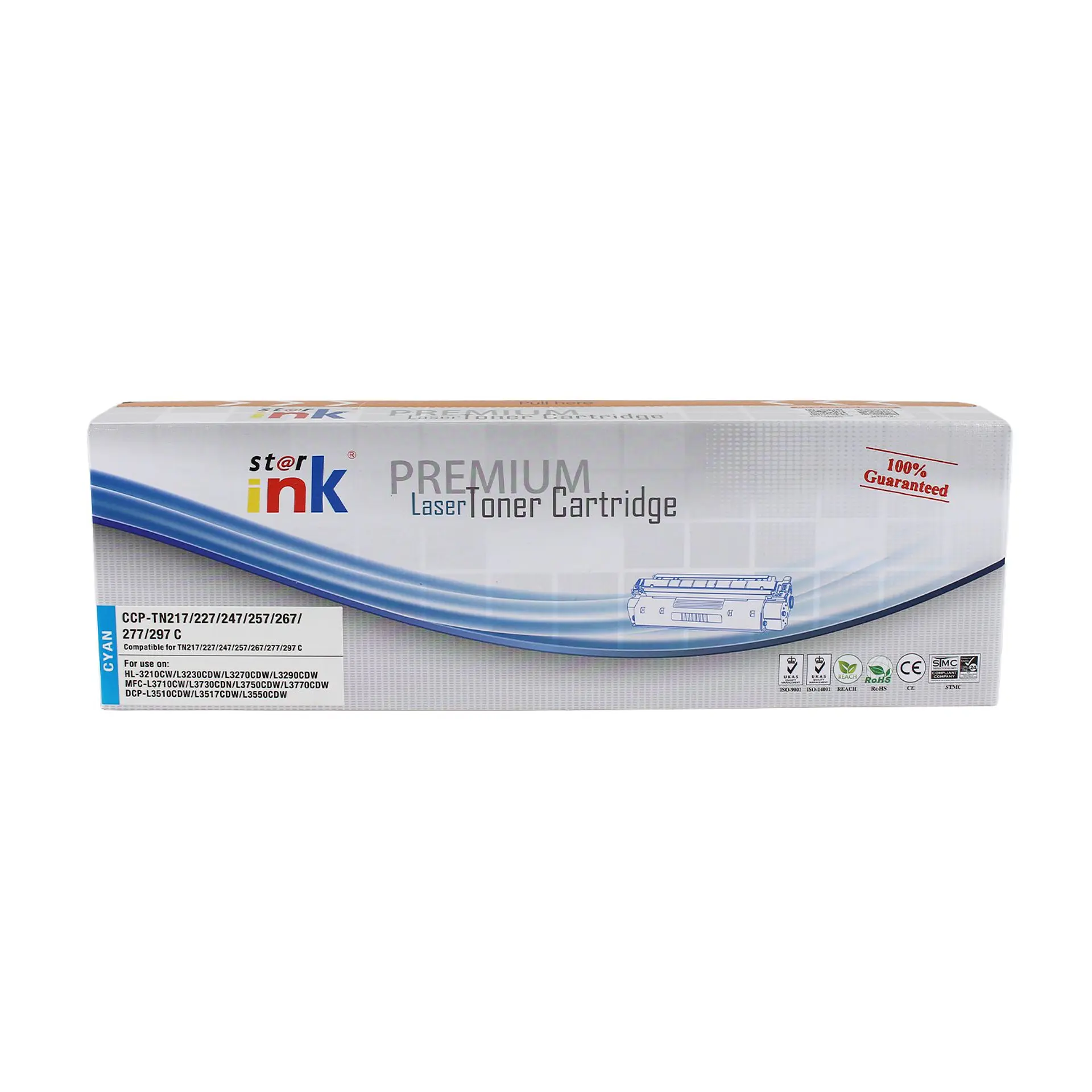 Tóner Starink TN217 Cian Compatible Brother 1