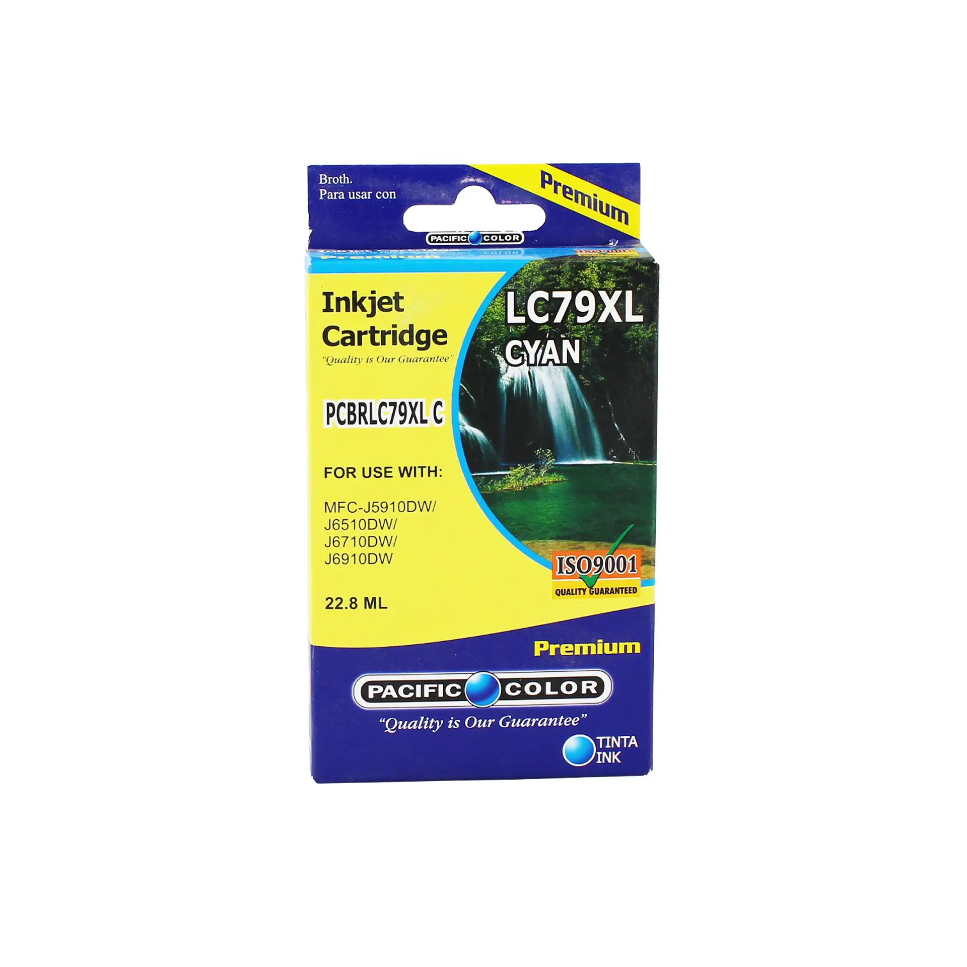 Cartucho Pacific LC79XLC Cian 22,8 ml para Brother 1