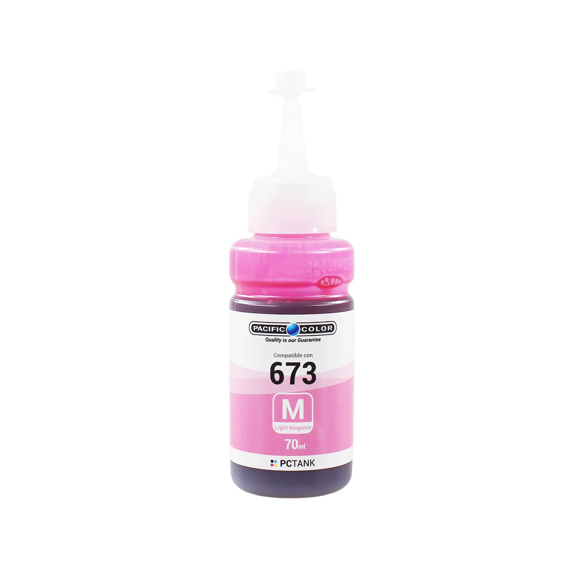Tinta Pacific Color 673 Magenta Claro 70 ml para Epson 2