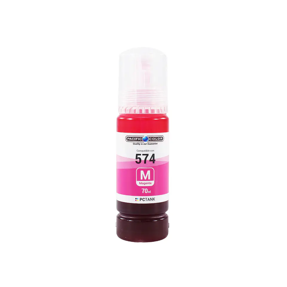 Tinta Pacific Color 574 Magenta 70 ml para Epson 2