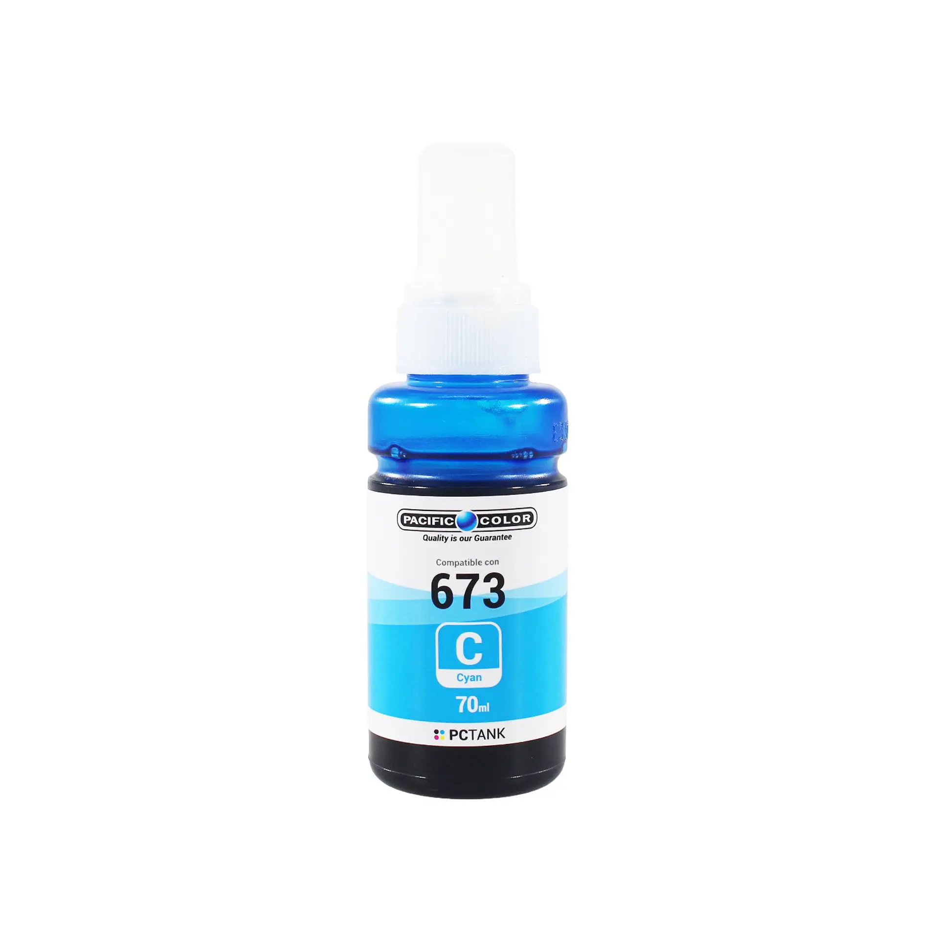 Tinta Pacific Color 673 Cian 70 ml para Epson 1